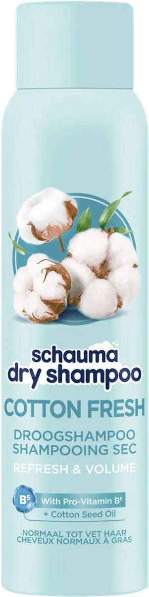 Schauma Droogshampoo Cotton Fresh (150 ml)