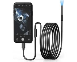 W300 Wifi Endoscoop - Camera 8mm Lens - 3 Meter Draad - IP67 Waterproof - 1080P - Boroscoop - Endoscoop - Geschikt voor o.a. iPhone en Samsung - Telefoon