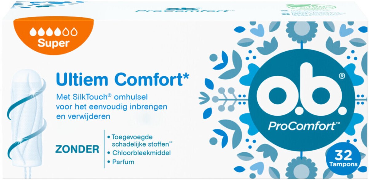 OB Tampons procomfort super 32 Stuks