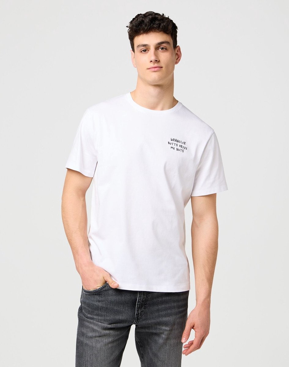 Wrangler T-shirt WORN M Wit