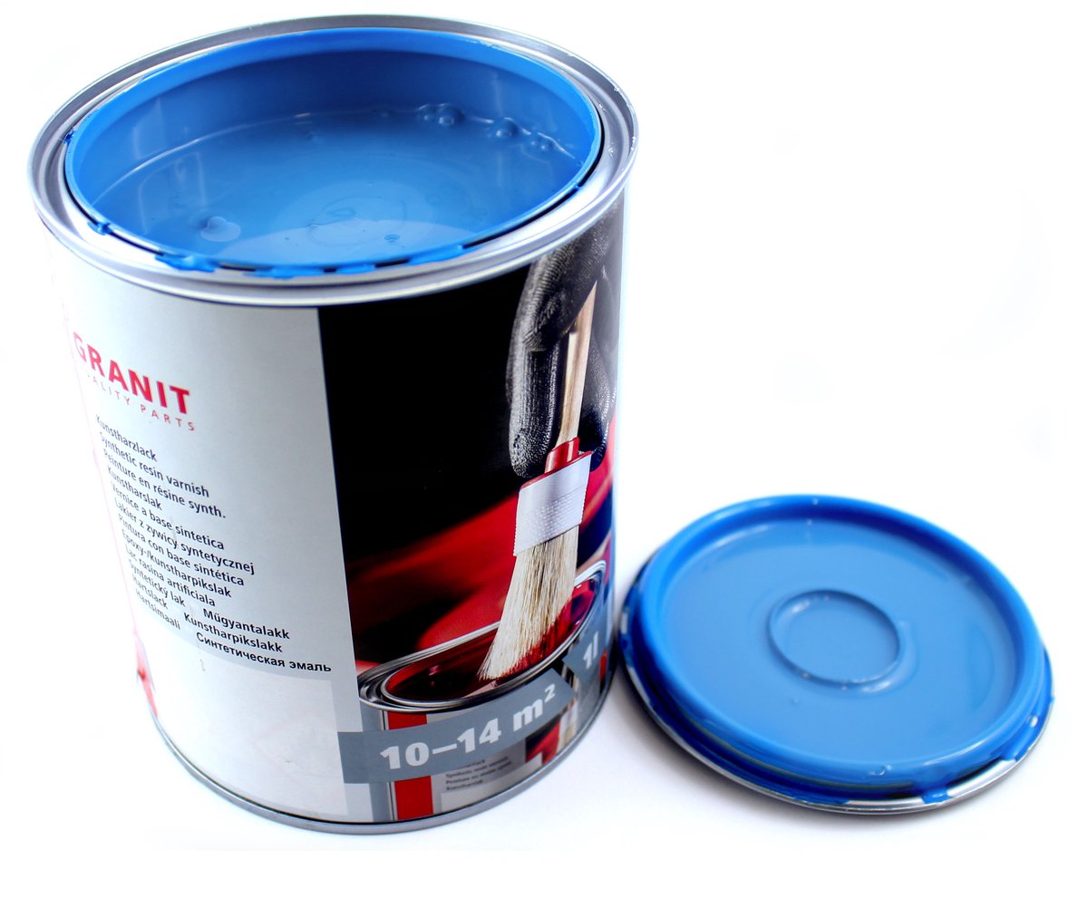 Wilckens Granit - Blauwe Verf - RAL 5015 - 2.5 l - Hoogwaardige Dekking