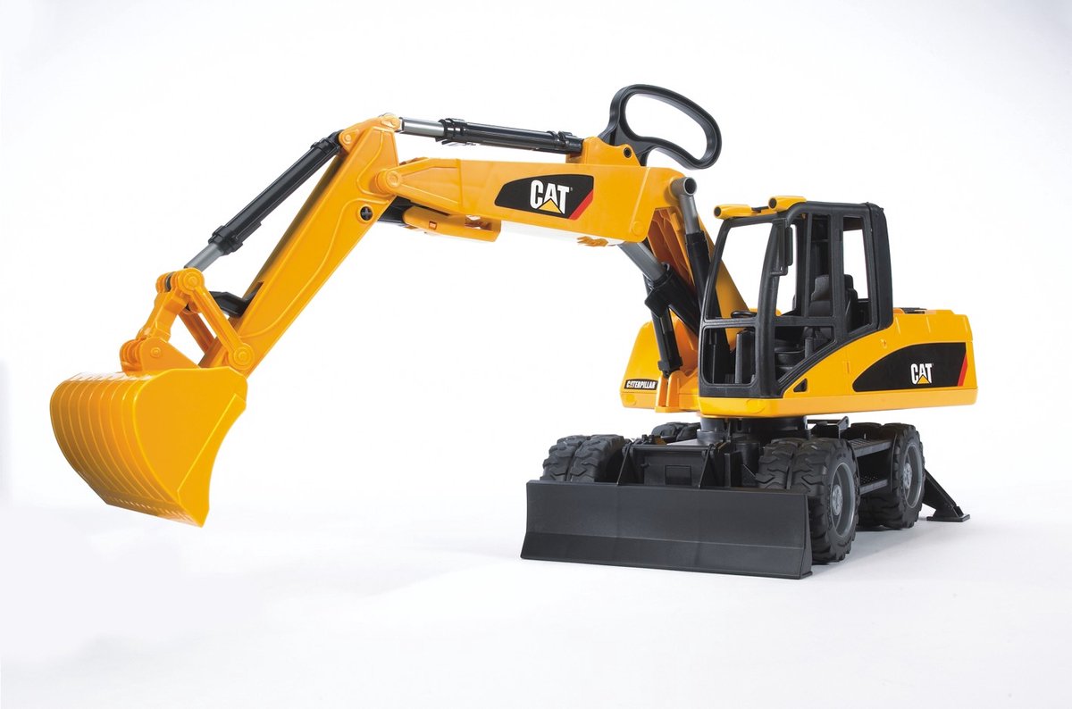 Bruder 02445 – Cat® Graafmachine op Wielen - Werkvoertuig — afbeelding 11