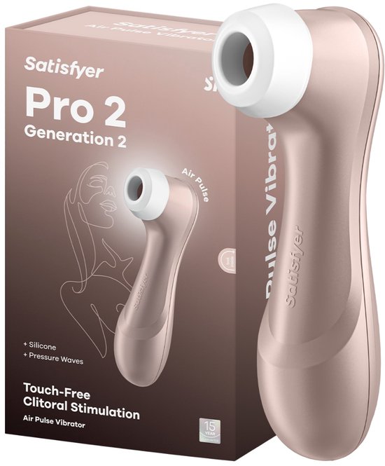Satisfyer Pro 2 Next Generation - Luchtdrukvibrator met 11 intensiteitsniveaus - waterdicht