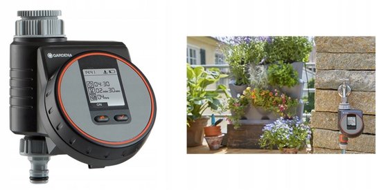 Gardena Flex Serie - Bewatering Controller - Weerbestendig - LCD Display - Flexibele Instellingen