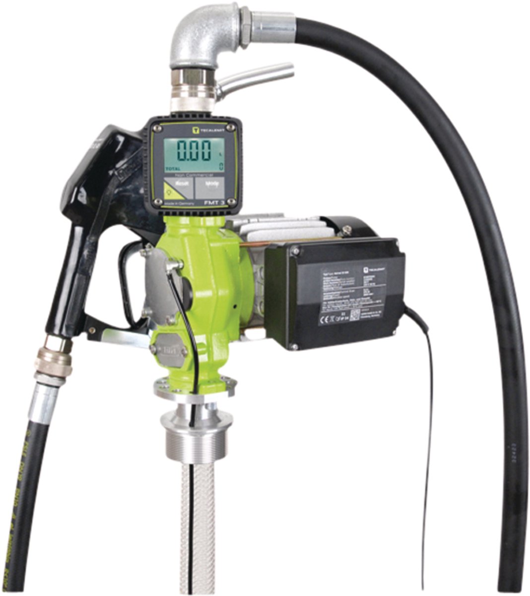 Tecalemit FMT 3 Serie - Elektrische Oliepomp - 55 l/min - Inclusief Teller