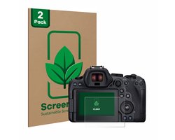 ScreenLeaf - Screenprotector voor Canon EOS R6 Mark II - Duurzame schermbescherming Folie Beschermfolie transparant 2 Stuks