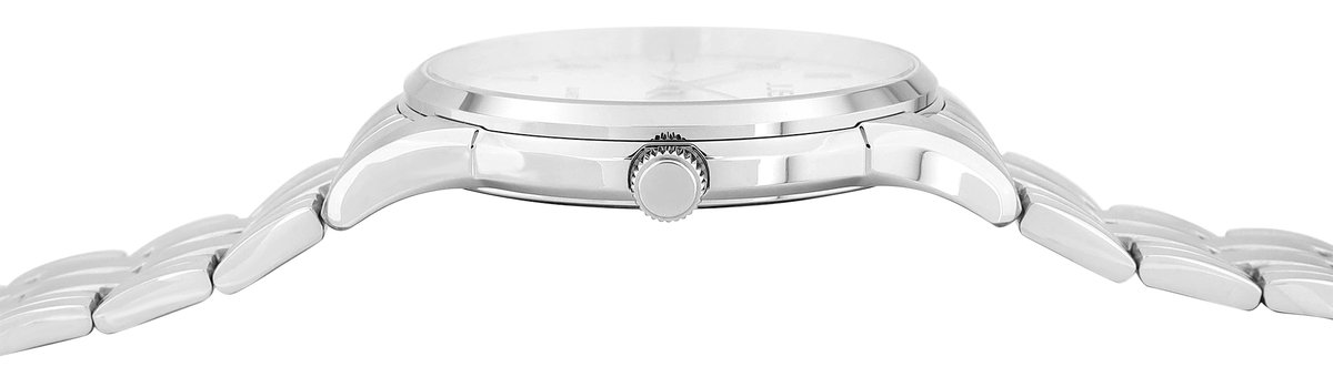JUST Herenhorloge van roestvrij staal JU20204 roestvrijstalen armband, 5ATM, eenvoudige elegantie, zakelijk
