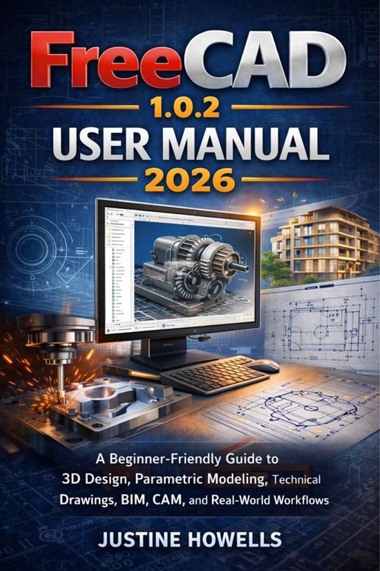 FreeCAD 1.0.2 User Manual 2026 - cover