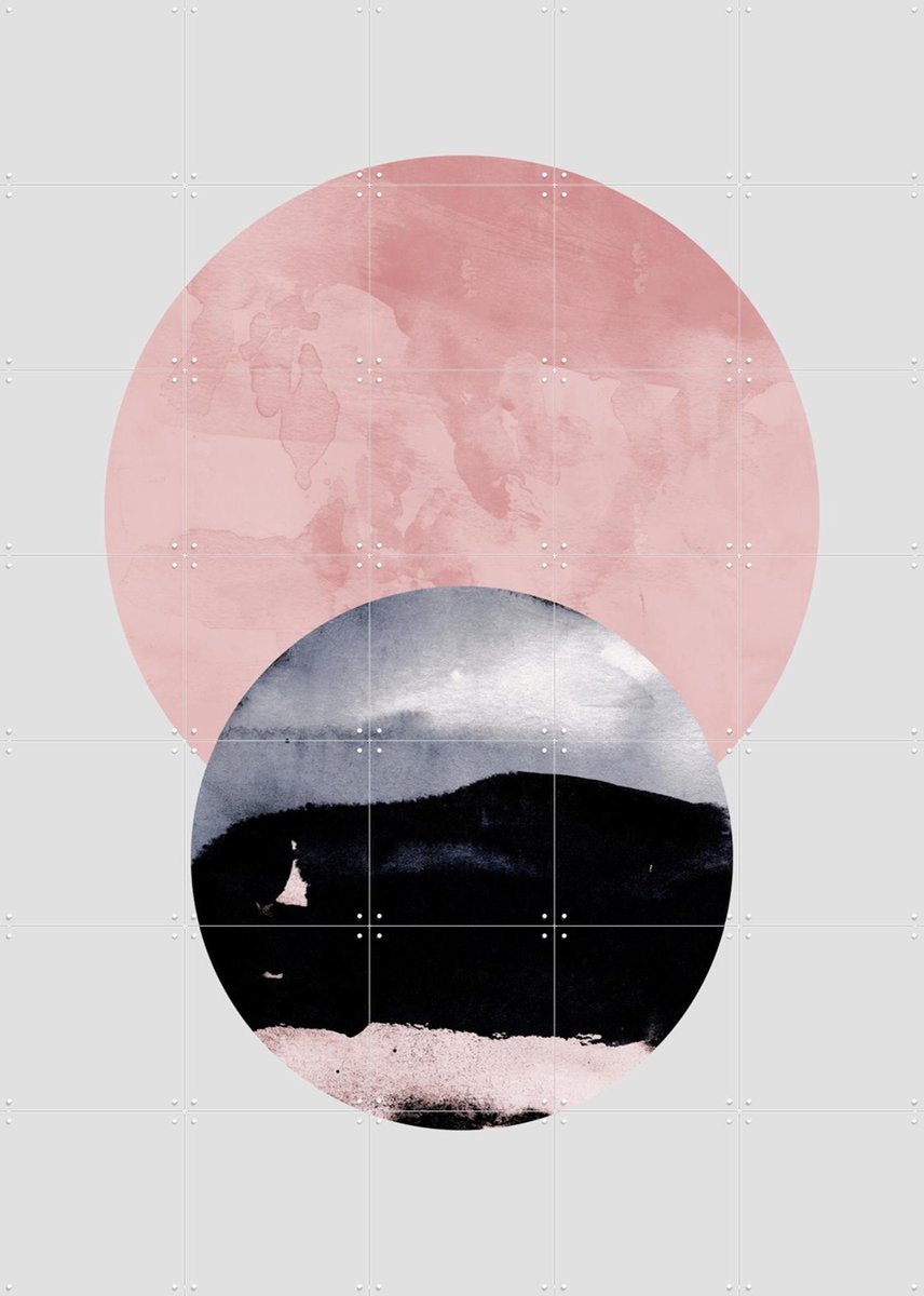 IXXI Minimalism 31, Mareike Böhmer - 100 x 140 cm - Gratis ophangtool - Grote wanddecoratie en posters - Grafisch Ontwerp, Minimalisme, Abstract