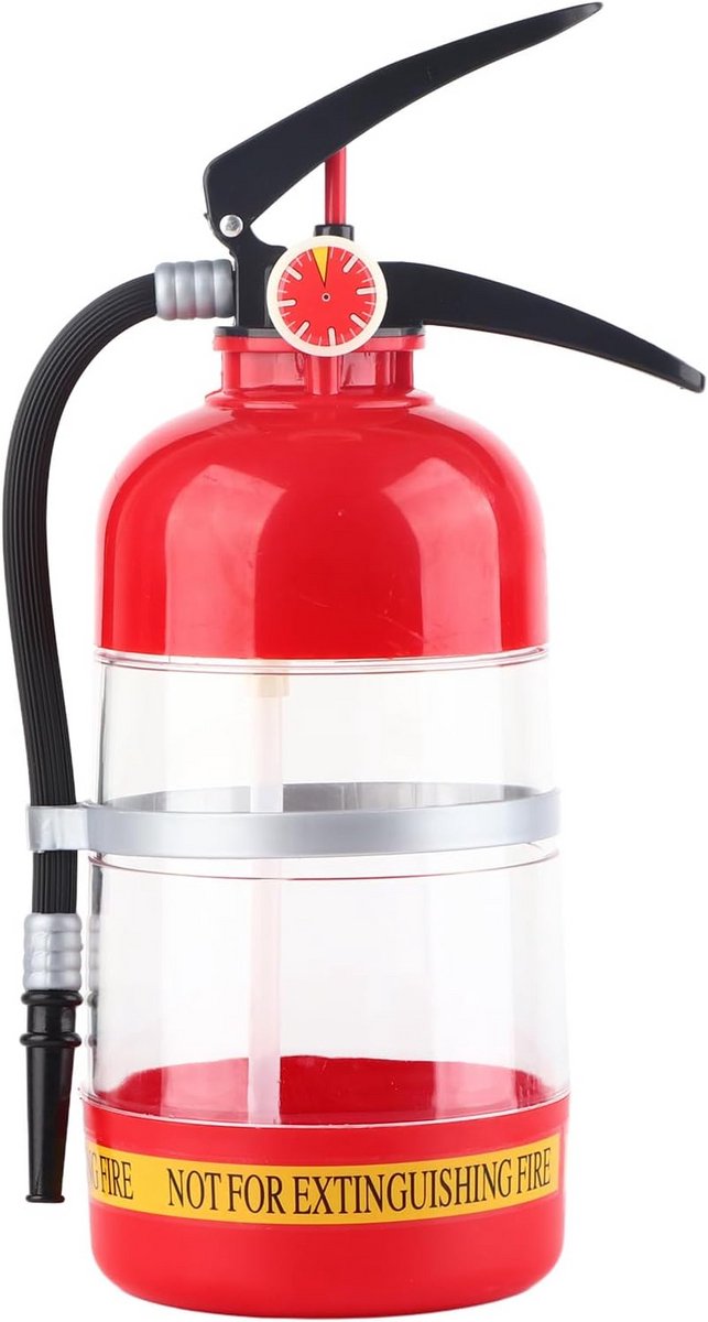 Creatieve Brandblusser Vormige Drankdispenser 2 Liter voor Bier, Wijn en Cocktails