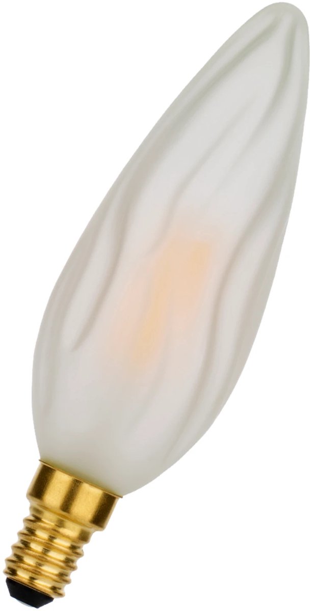 Bailey LED filament kaarslamp C40 4W 2700K 350lm dimbaar mat | E14 | Extra Warm Wit | 4 watt | 15.000 Branduren
