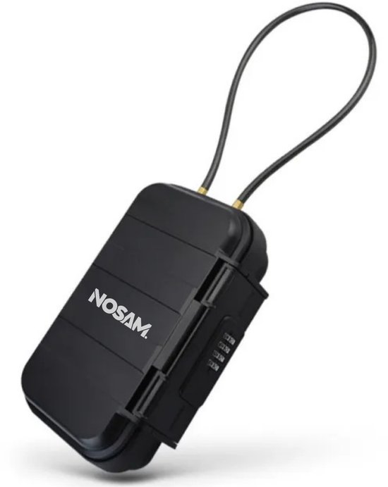 Nosam® Portable Kluis - Waterdicht & Stofvrij - Brandwerende Kluis met Cijferslot - Ideaal voor Vakantie, Sporten, Strand of Festival - incl. NL handleiding