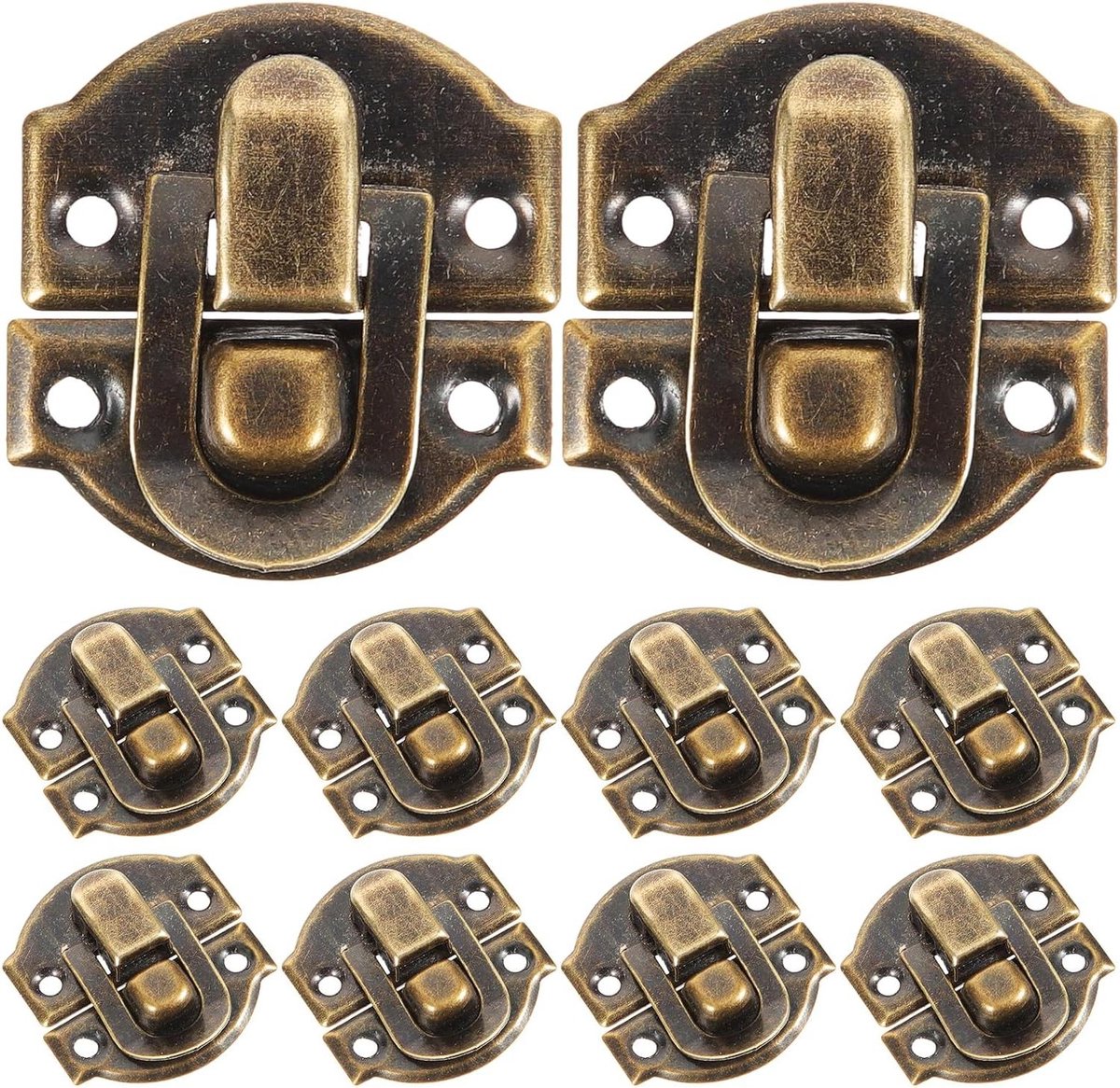 Sieraden dozen antieke slot vintage hangslot sluiting 10 stuks