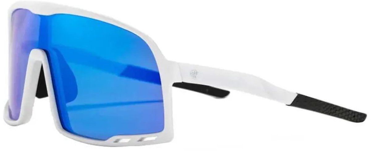 Chpo Brand Henrik Gepolariseerde Zonnebril Transparant Blue Mirror Polarized/CAT3