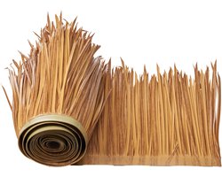 VEVOR Kunstmatig Riet Rieten Dak Simulatie 100x40cm Palm Rieten Dak Rol