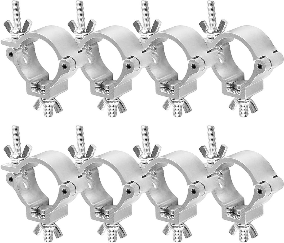 Truss Clamp Hook Heavy Duty O-klemhouder voor Podiumverlichting, 48-51 mm, 100 kg.