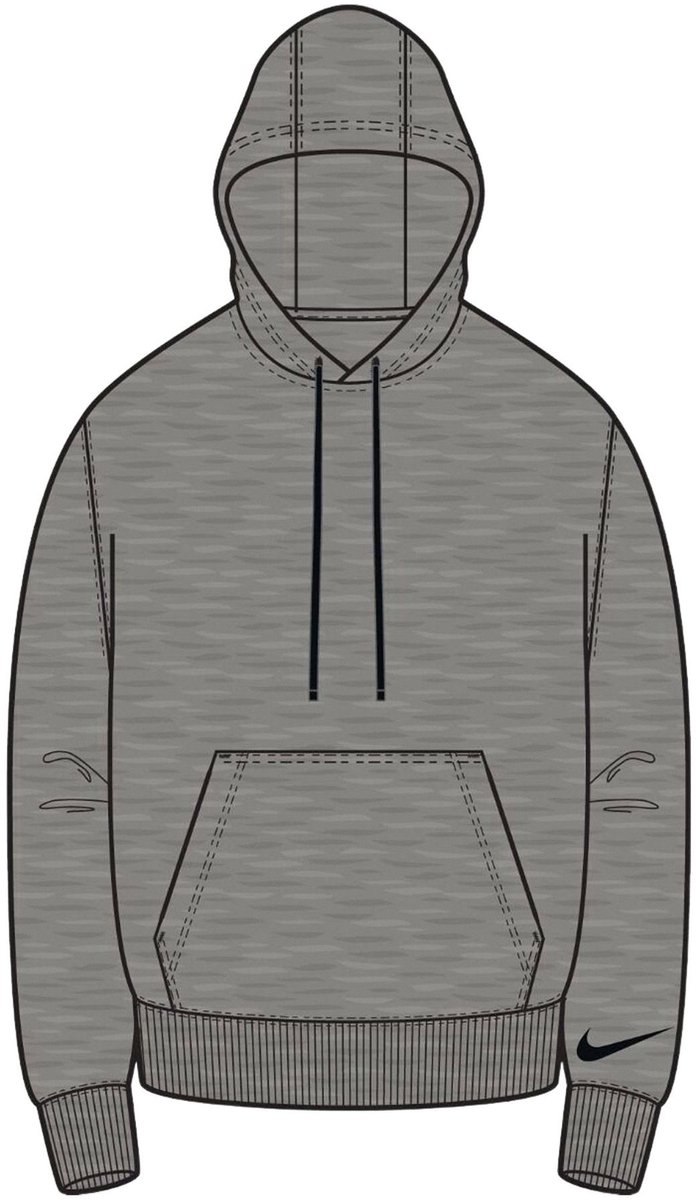 Nike Park 26 Fleece Hoodie Heren Grijs