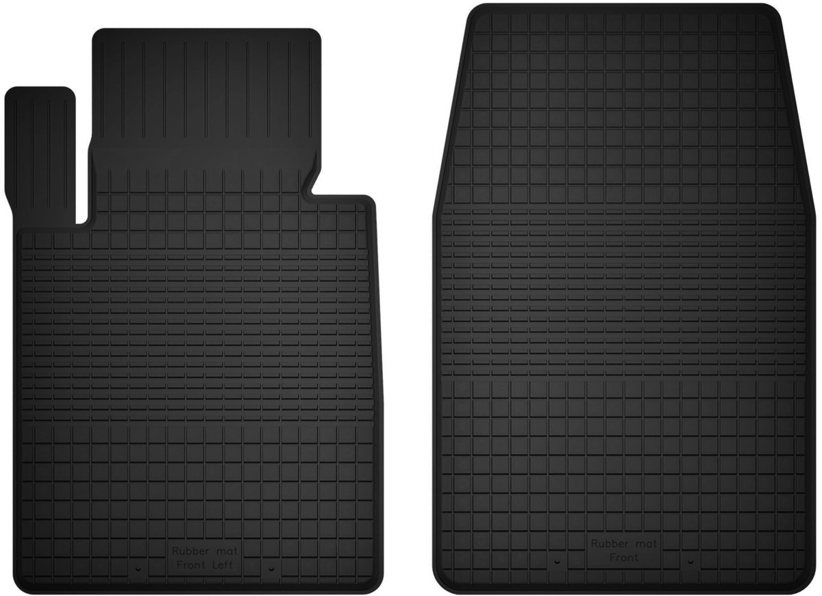 Wielganizator BasicProtect Serie - Rubberen Autotapijten - Hyundai Terracan SUV (2001-2006) - Antislip - Weerbestendig