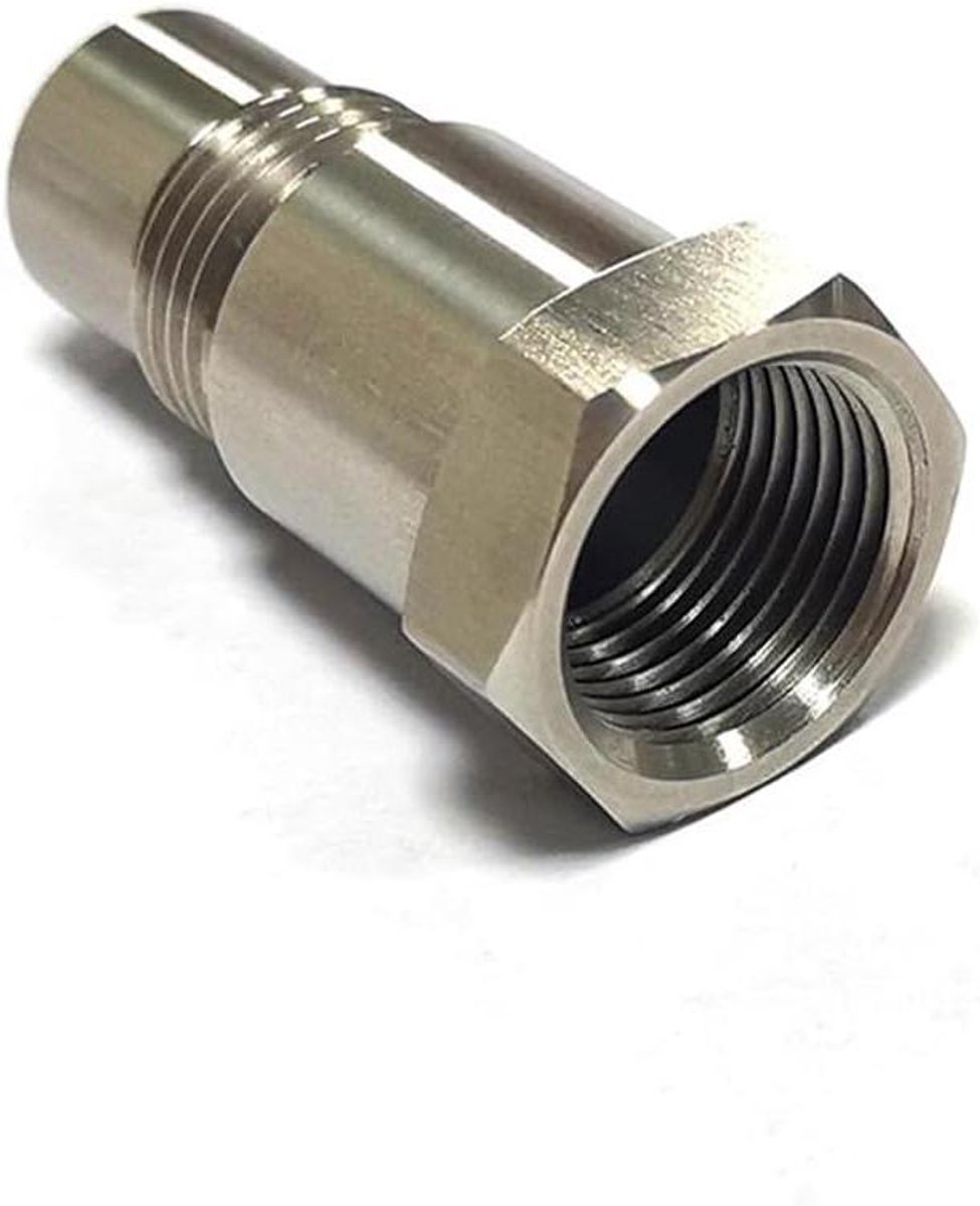 Sensoradapter 2-pack voor auto-uitlaatsysteem - O2-zuurstofsensorfilter - Sensor-eliminator - M18 x 1,5 mm
