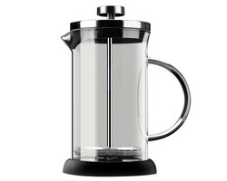 Ynkkvre -Pressfilter-Kaffeemaschine - 600Ml - Hittebestendig Glas En Roestvrij Staal Constructie Voor Koffie Of Thee - 1 - Thuis, Camping, Kantoor