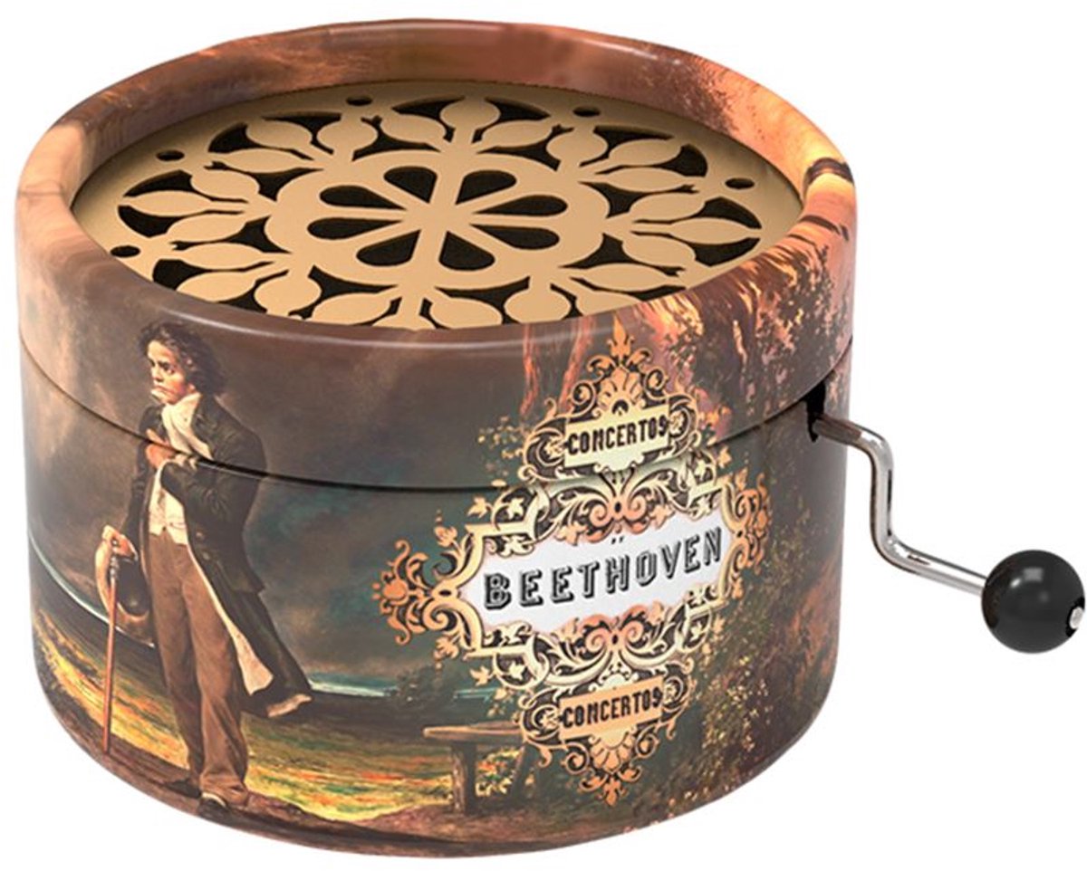 Belle Lurette muziekdoosje klassiek Beethoven Walk Concerto N5.