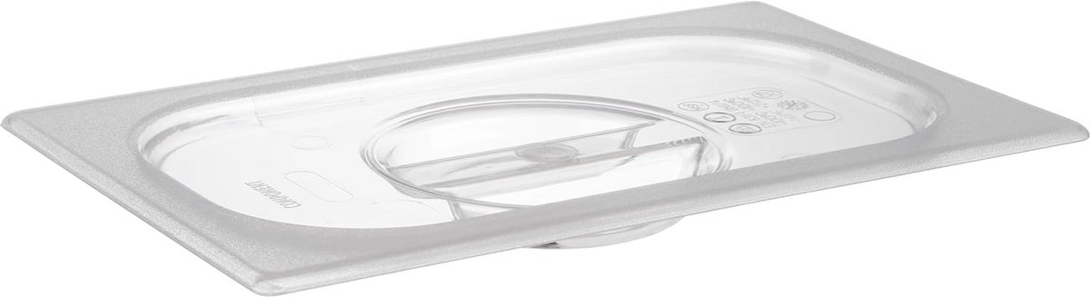 Transparant GN 1/4 Polycarbonaat Deksel voor Voedselbakken