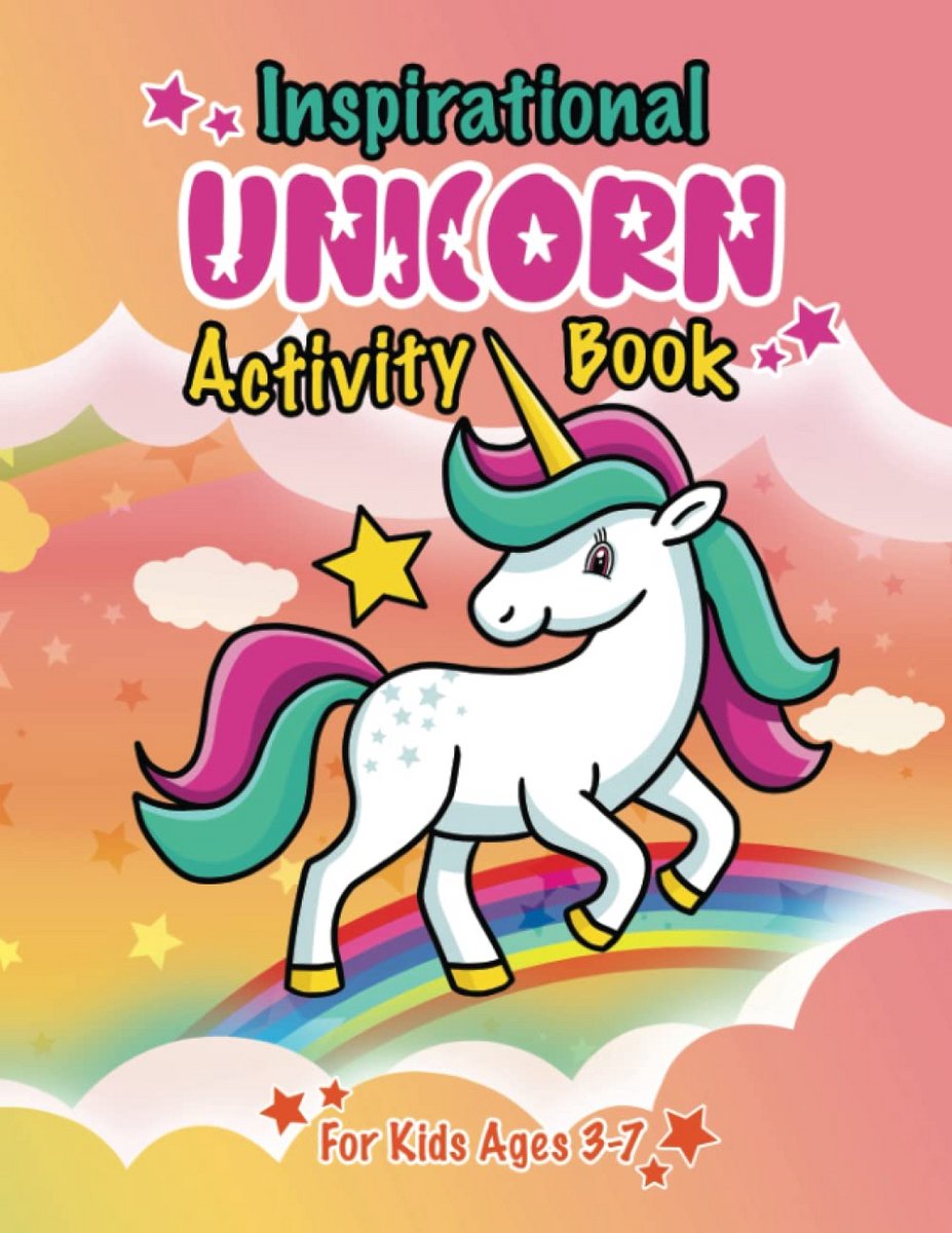 Magisch Eenhoorn Activiteitenboek voor Kinderen 3-7 Jaar: Kleuren, Puzzels en Meer
