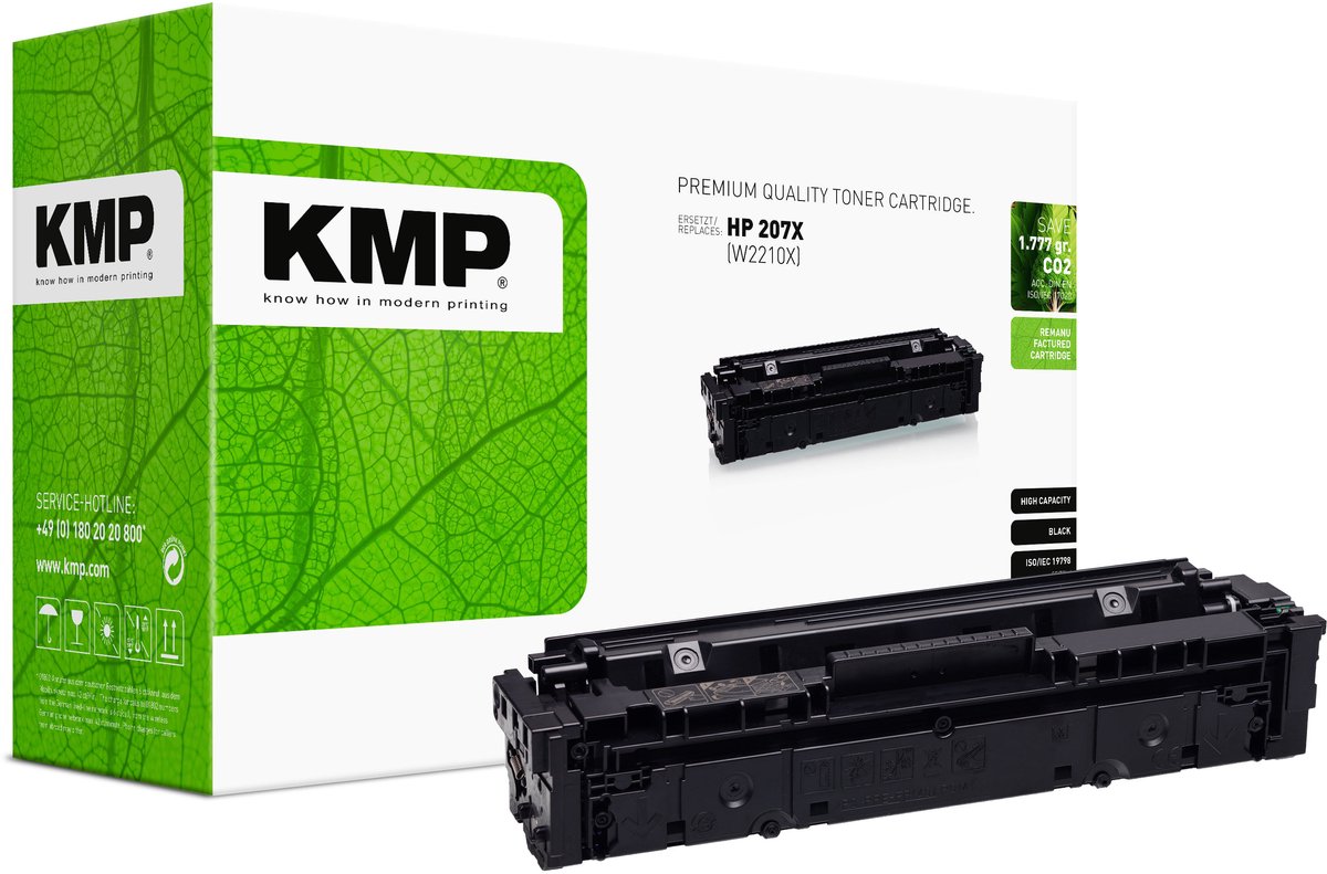 KMP 2558,3000 tonercartridge 1 stuk(s) Compatibel Zwart