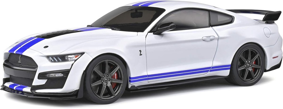 Modelauto Muscle Car Klassieker Schaal 1:18 Wit