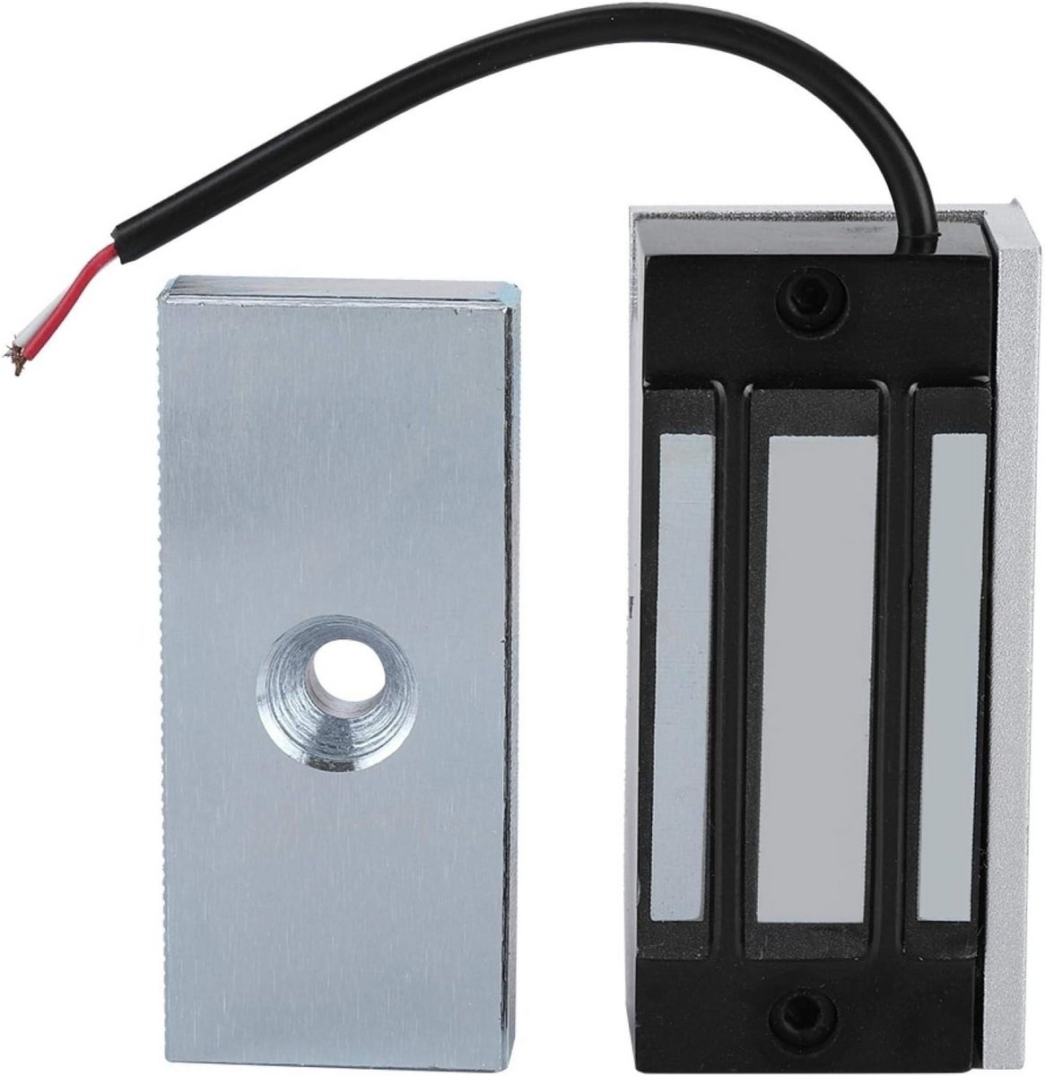 Krachtig 12V Elektromagnetisch Deurslot 60KG - Toegangscontrole voor Houten, Glazen en Metalen Deuren