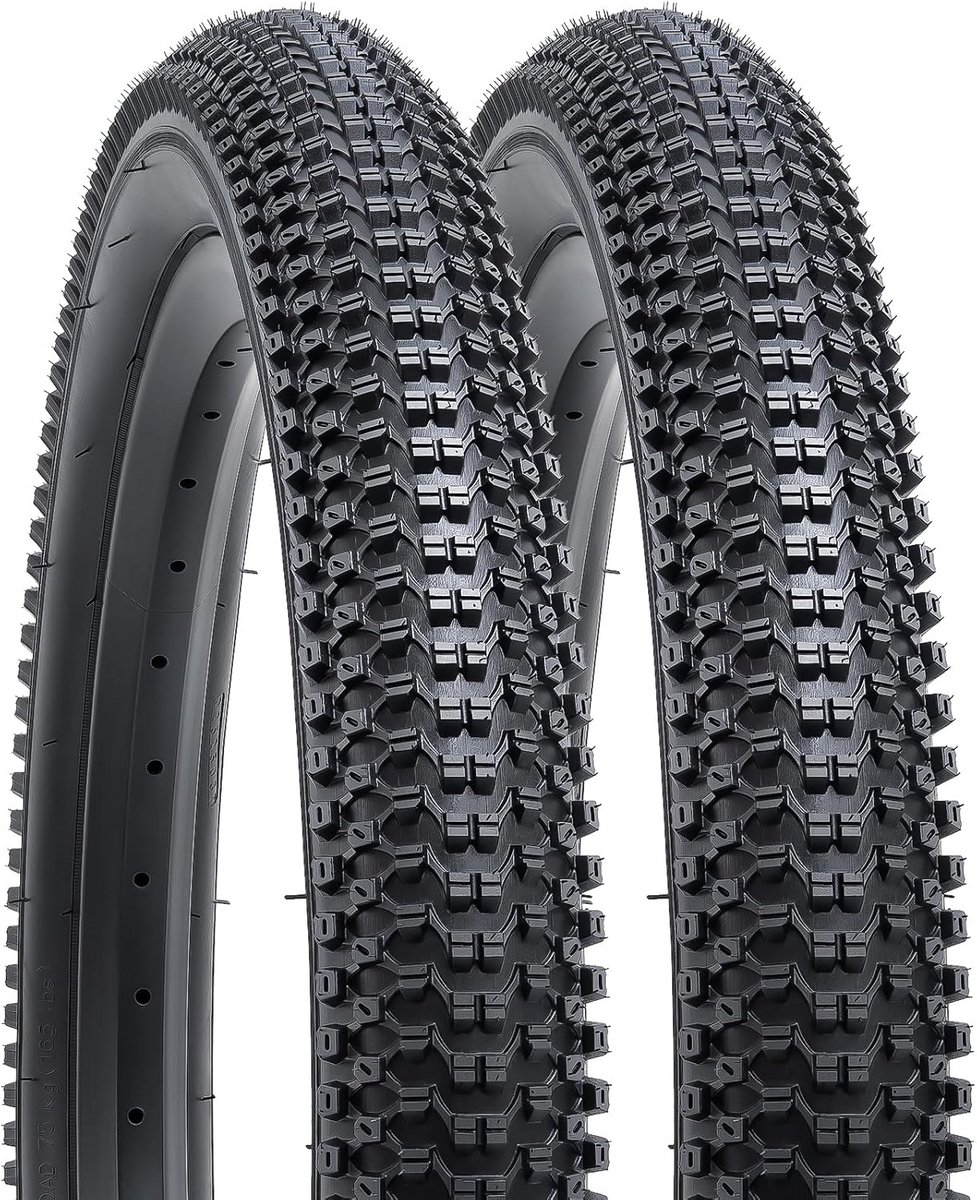 2x Fietsbanden Opvouwbaar 24 Inch x 2.10 – Geschikt voor Stads-, Stads- en Mountainbikes