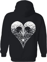 Draak Dragon Of Hearts The Coloured House Hoodie S
