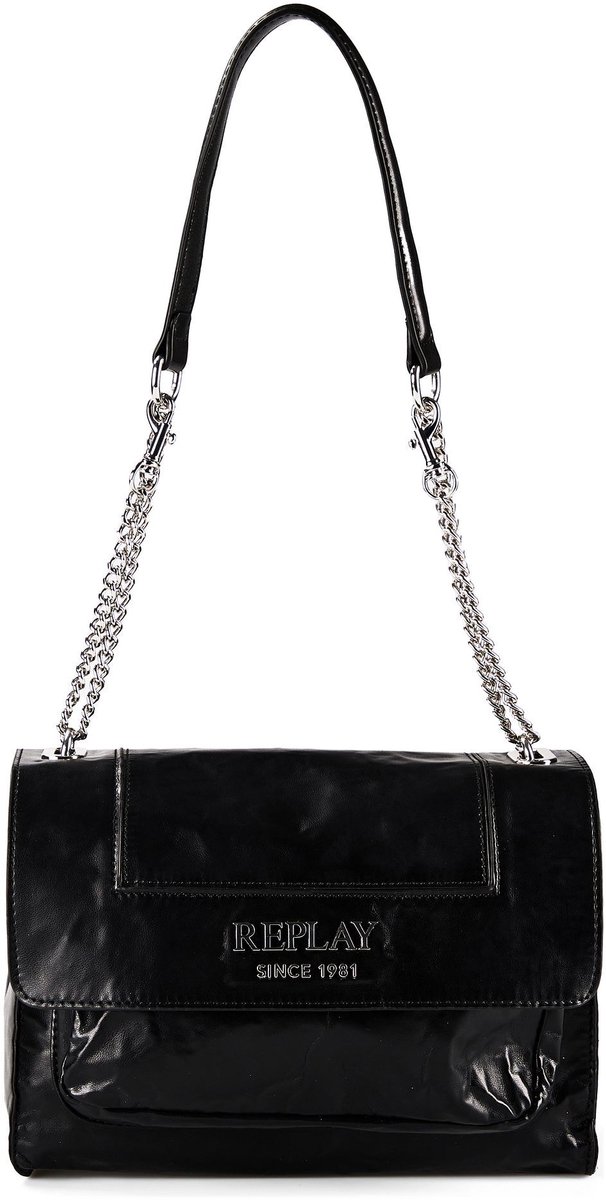 Replay Schoudertas 26 cm - Dames - black