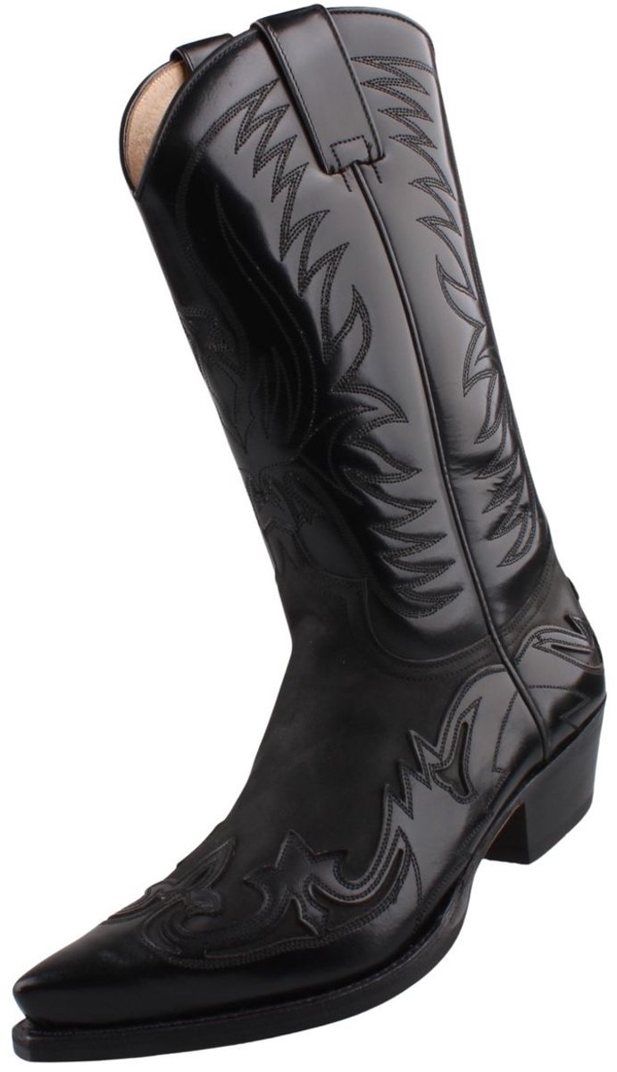 Sendra westernlaarzen 3241 zwart florentic