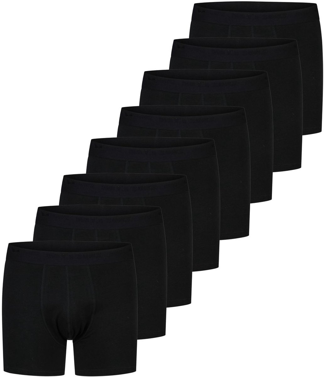 Only & Sons Heren Boxershorts ONSSCOTT 8 PACK Zwart XL Ondergoed met Elastische Softband