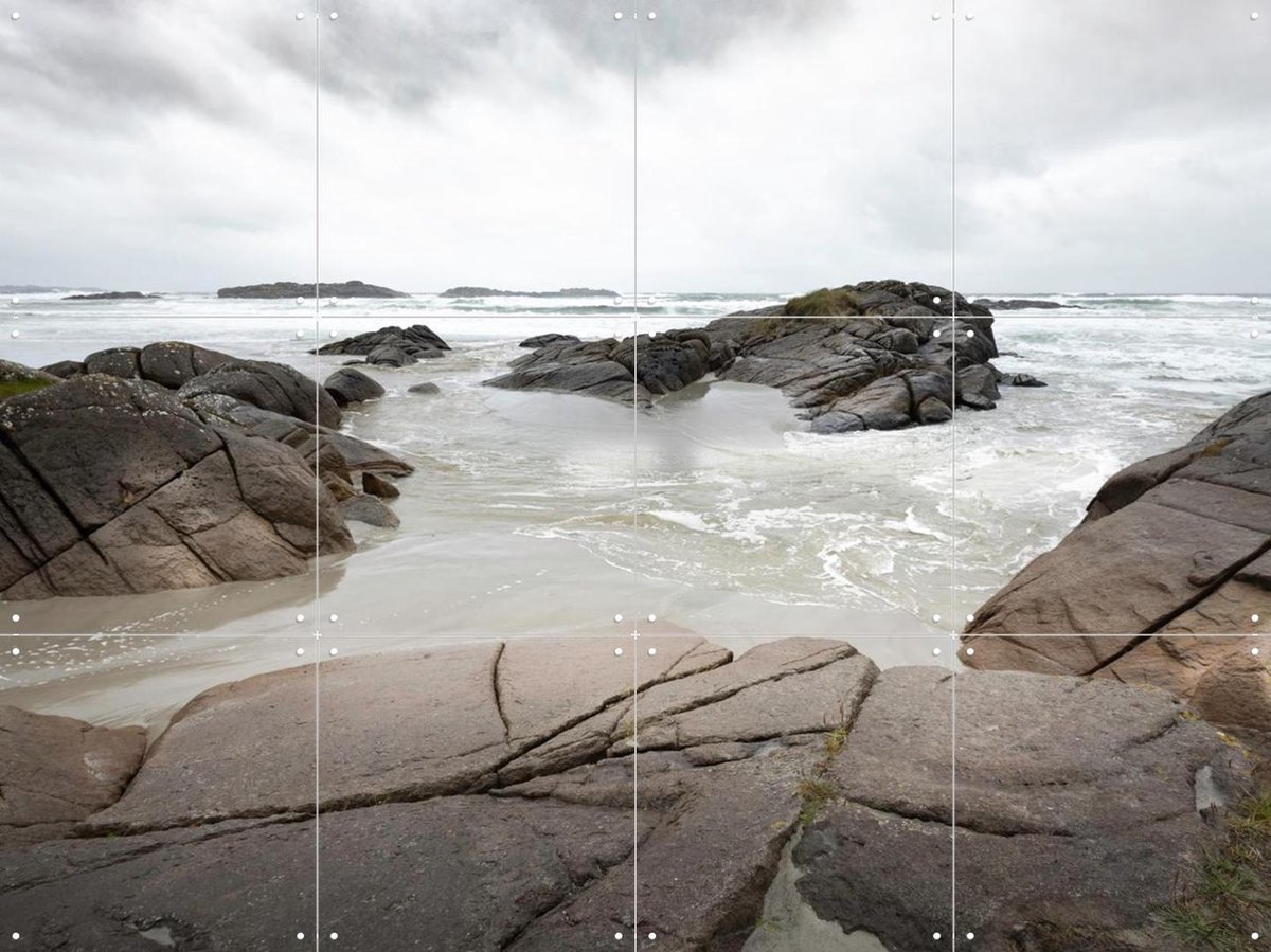 IXXI Seascape Silence, Claire Droppert - 80 x 60 cm - Gratis ophangtool - Grote wanddecoratie en posters - Fotografie, Naturalisme, Realisme