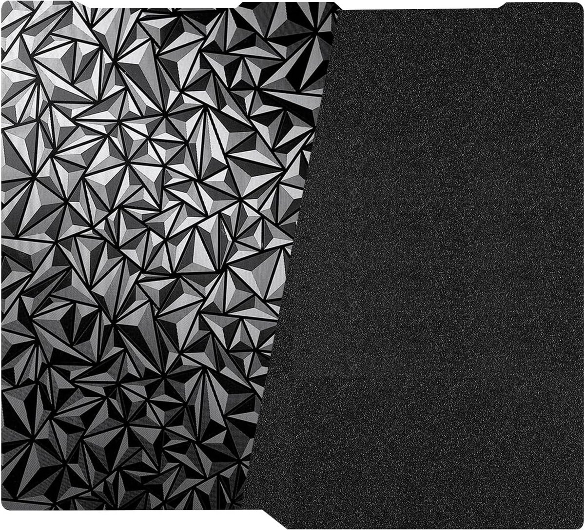 Printplaat 256x268mm voor 3D Printer, Dubbelzijdig PEI & PEO Flexibel Printoppervlak