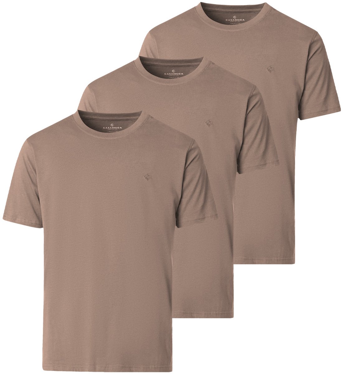 CASAMODA Heren t-shirt 3 pack Basic