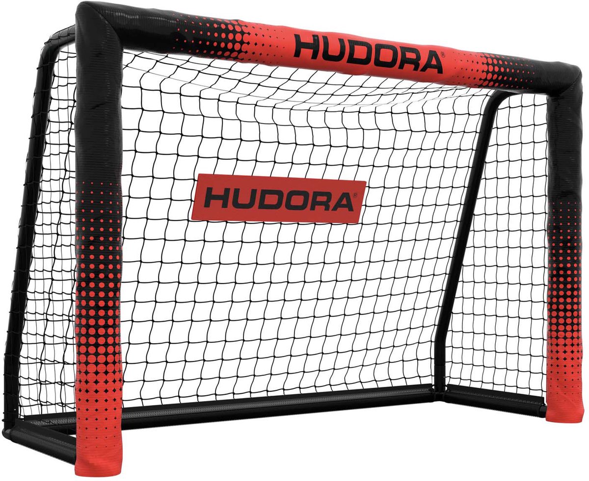 HUDORA Voetbaldoel Pro Tect 120 - Zwart