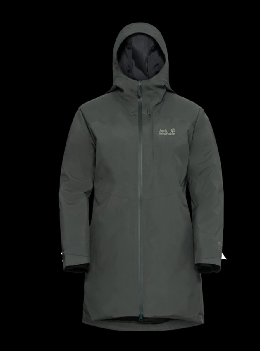 Icecape 2L Down Ins Rds Isolatiejas Dames Blauw