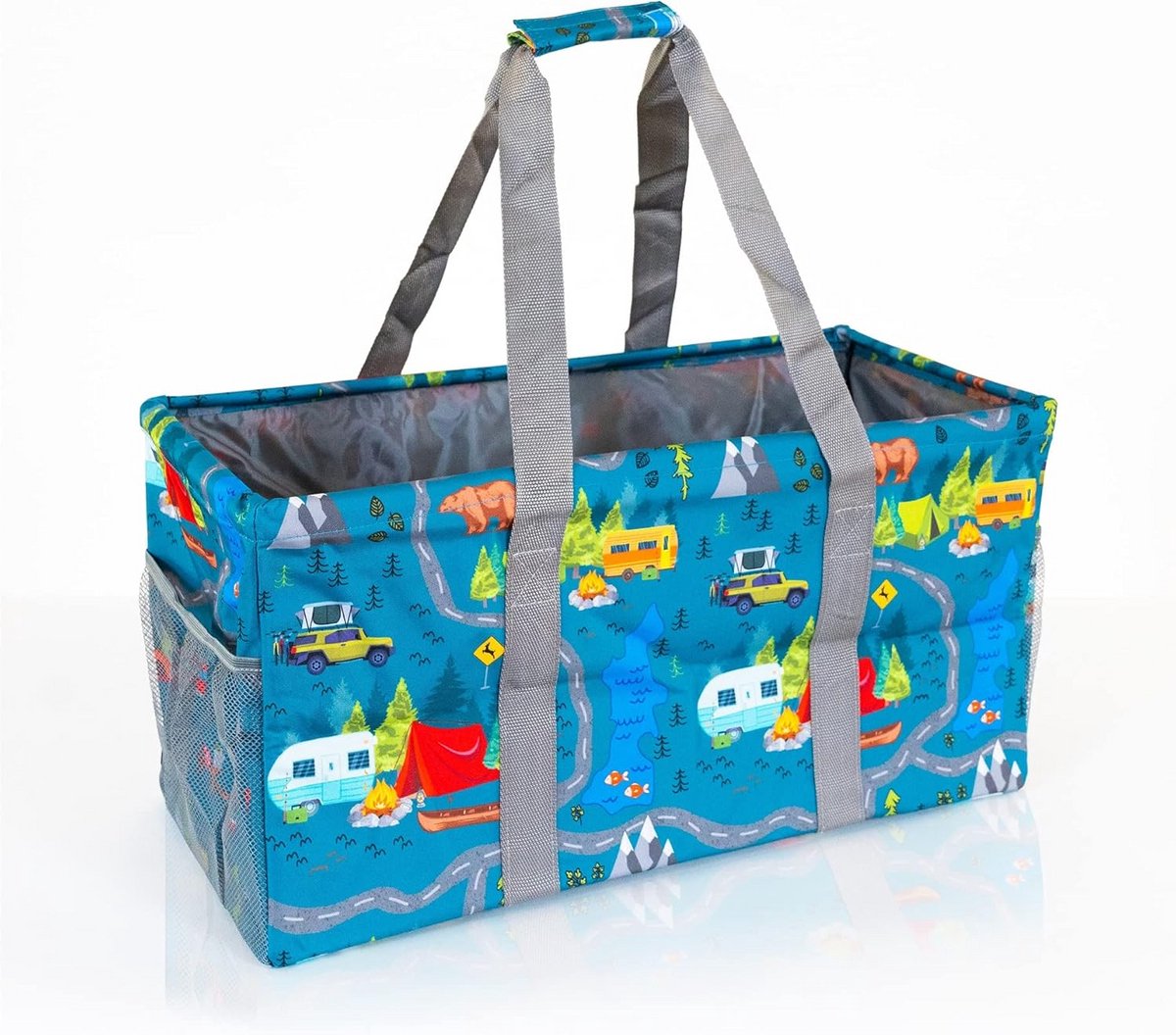 Extra Grote Opvouwbare Utility Tas - Strandtas, Picknickmand en Opslagmand