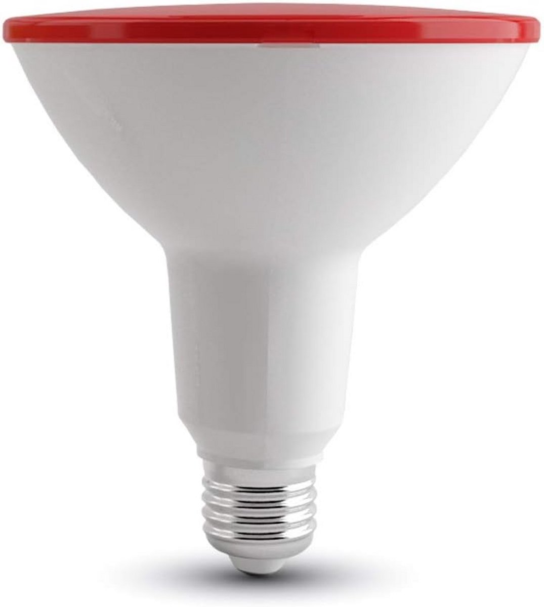 Krachtige Roodkleurige LED Spot PAR38 15W met E27 Fitting IP65 Waterdicht
