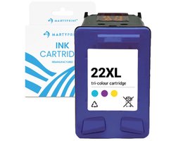 MartyPrint geschikt voor HP 22XL (C9352CE) inktcartridge kleur