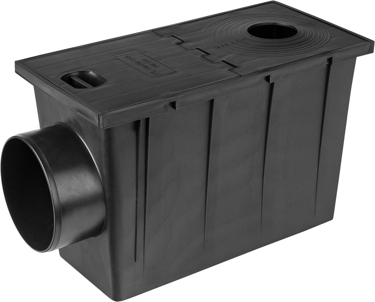 Regenwaterafvoer Zwart voor Dakgoot en Riool Ø 50-125 mm