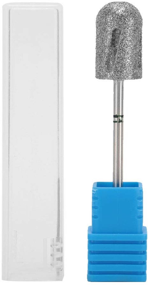 Pedicure Bit - Diamant Kegelboor - Roestvrij Staal