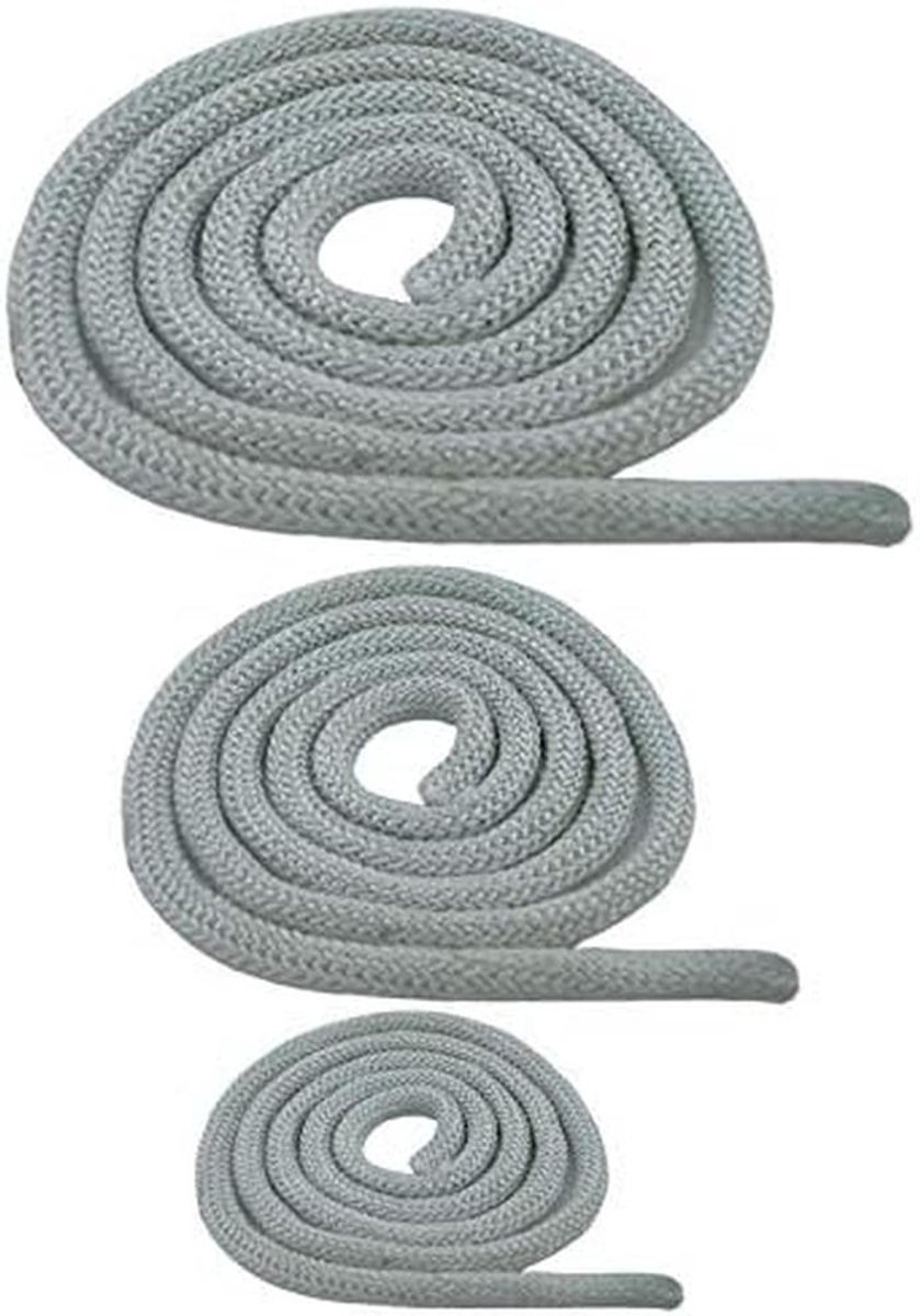 Hittebestendig Ovenkoord en Kachelafdichting (Rond, 8mm) - 4 Meter Wit