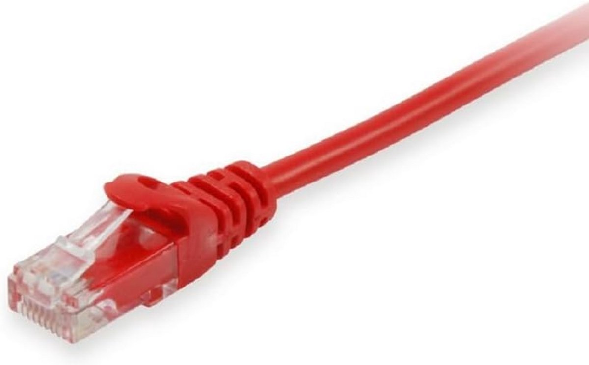 Cat.6A U/UTP Patchkabel 0.25 Meter Kort Rood voor Sneller Netwerk