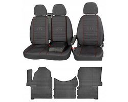 FROGUM Mercedes Sprinter II W906 - Automaat Set Stoelhoezen en Matten - Perfecte Pasvorm - Versterkt & Geurloos - Eenvoudige Montage