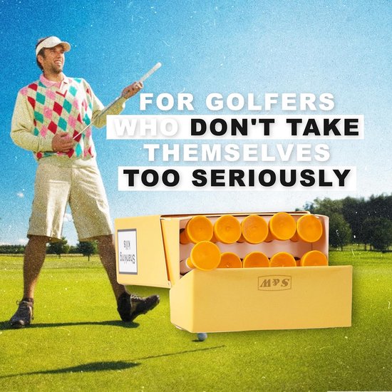 Grappige Golf Tees 10 Pack - Parodie Golfcadeau voor Heren — afbeelding 4