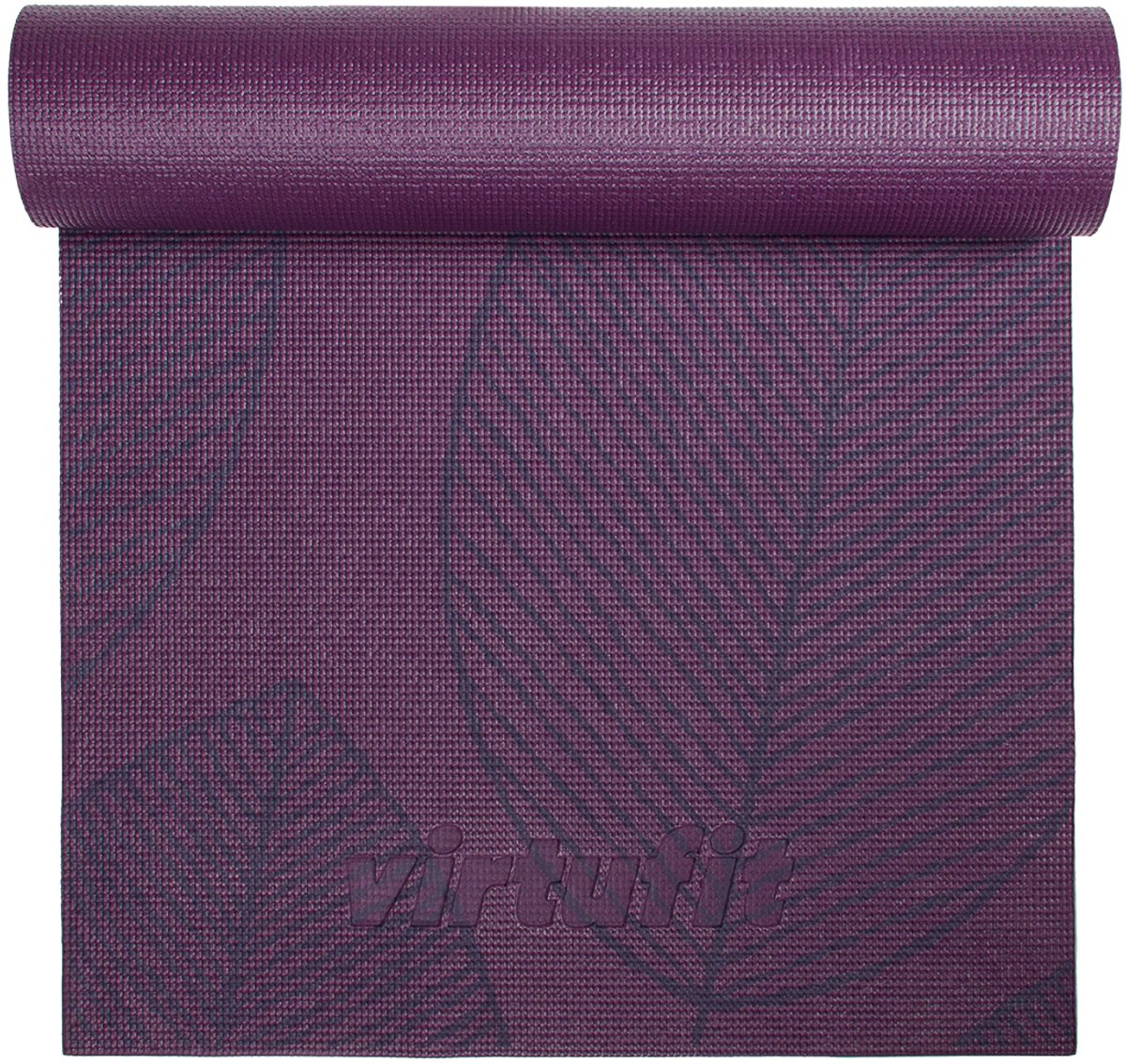 Bol.com VirtuFit Premium Yoga Mat - Anti-slip - Dik (4 mm) - 183 x 61 x 0,4 cm - Mulberry Leaf aanbieding